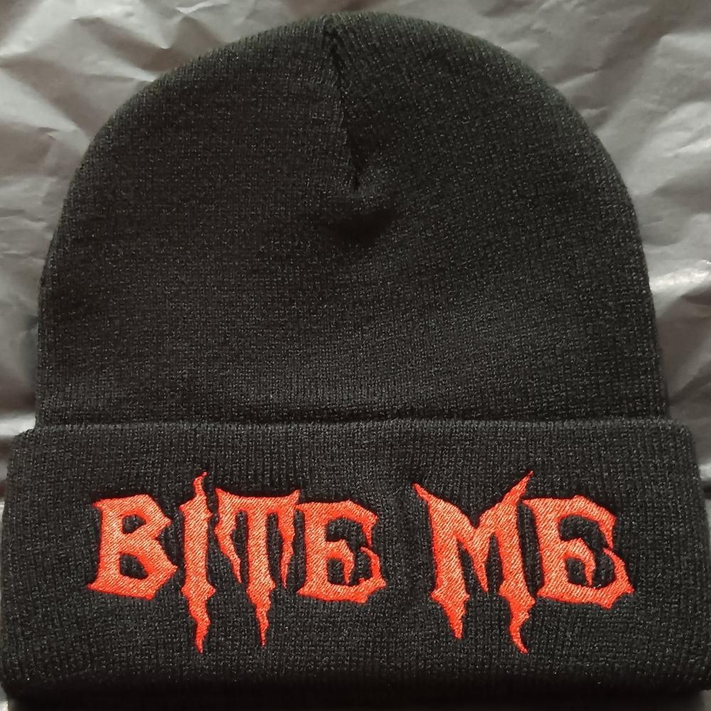 Bite Me Beanie (NWT)